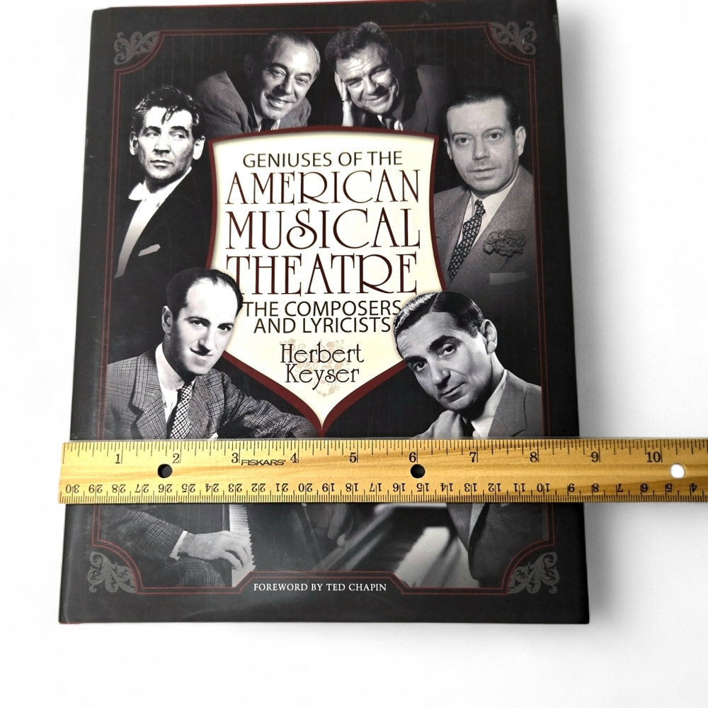 Geniuses Of America Music Theatre Coffee Table Book. - Picture 8 of 9